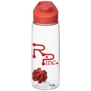Clear Impact Flair Bottle with Flip Carry Lid - 26 oz. - Shaker Main Image