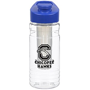 Clear Impact Infuser Line Up Bottle with Flip Carry Lid - 20 oz. Main Image