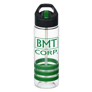 Bright Bandit Bottle with Two-Tone Flip Straw Lid - 24 oz. Main Image