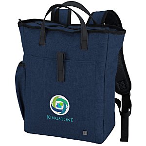 Kapston Pierce Laptop Backpack Tote - Embroidered Main Image