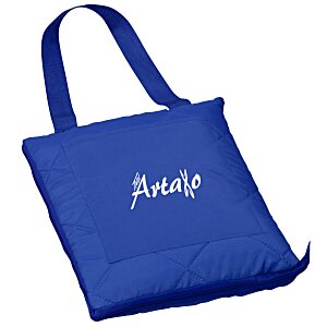 Zip Up Picnic Blanket with Carrying Strap Main Image
