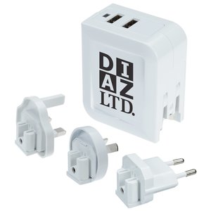 Fray Universal Dual Port Wall Charger - 24 hr Main Image