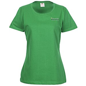 Fruit of the Loom HD T-Shirt - Ladies' - Colors - Embroidered Main Image