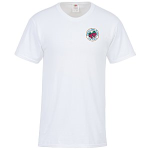 Fruit of the Loom HD T-Shirt - Men's - White - Embroidered Main Image