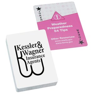 Helpful Tips Playing Cards - Weather Preparedness Main Image
