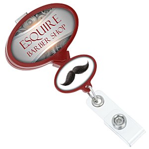 Double Up Badge Holder - Oval Main Image
