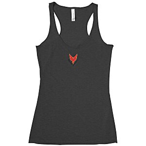 Bella+Canvas Tri-Blend Racerback Tank Top - Embroidered Main Image