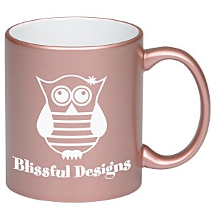 Matte Metallic Coffee Mug - 11 oz. Main Image