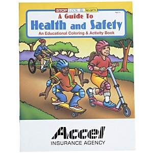 A Guide To Health & Safety Coloring Book - 24 hr Main Image