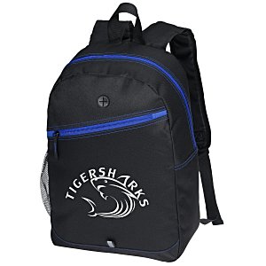 Color Zippin' Laptop Backpack Main Image
