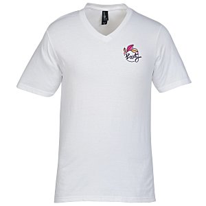 Ultimate V-Neck T-Shirt - Men's - White - Embroidered Main Image