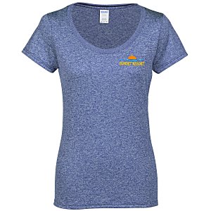 Gildan Performance Core T-Shirt - Ladies' - Heathers - Embroidered Main Image