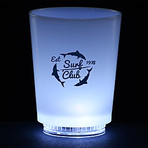 Light-Up Frosted Glass - 11 oz. - Solid Main Image