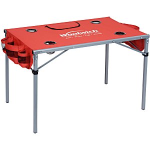 Tailgate Table with Cooler Main Image