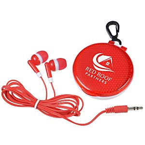 Ear Buds with Reflective Case Main Image