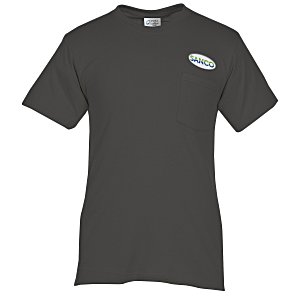 Port 50/50 Blend Pocket T-Shirt - Colors - Embroidered Main Image