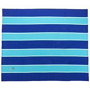 Cabana Striped Microfiber Beach Towel - 60" x 72" Main Image