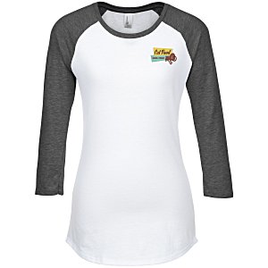 Ultimate Raglan 3/4 Sleeve Tee - Ladies' - Embroidered Main Image