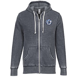 Alternative Burnout Full-Zip Hoodie - Embroidered Main Image