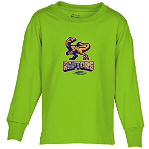 Port Classic 5.4 oz. Long Sleeve T-Shirt - Youth - Colors - Full Color Main Image