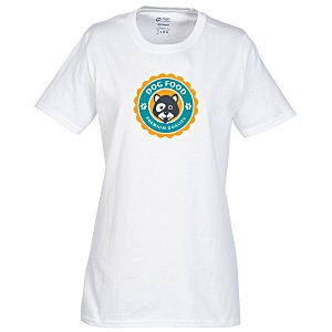 Port Classic 5.4 oz. T-Shirt - Ladies' - White - Full Color Main Image