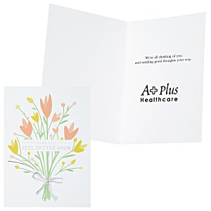 Fragrant Wishes Get Well Greeting Card Main Image