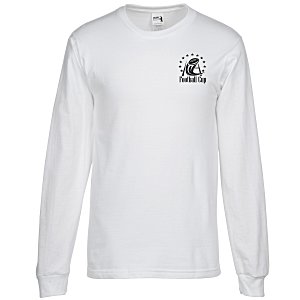 Gildan Hammer LS T-Shirt - White - Screen Main Image