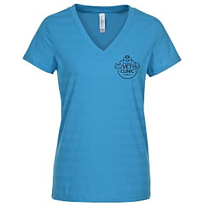 Threadfast Invisible Stripes T-Shirt - Ladies' - Screen Main Image