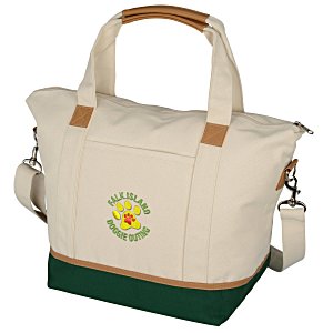 Northeast 16 oz. Cotton Weekender Duffel Tote - Embroidered Main Image