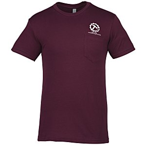 Next Level Fitted 4.3 oz. Pocket Crew T-Shirt - Men's Main Image