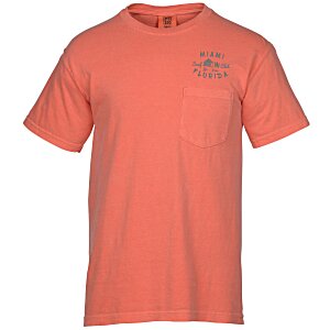 Comfort Colors Garment-Dyed 6.1 oz. Pocket T-Shirt - Screen Main Image