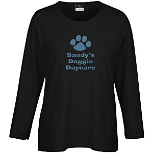 Hanes Just My Size Cotton LS T-Shirt - Women's Main Image