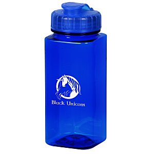 PolySure Squared-Up Water Bottle with Flip Lid - 24 oz. - 24 hr Main Image