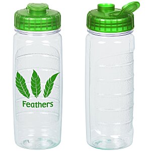 Refresh Clutch Water Bottle with Flip Lid - 20 oz. - Clear - 24 hr Main Image