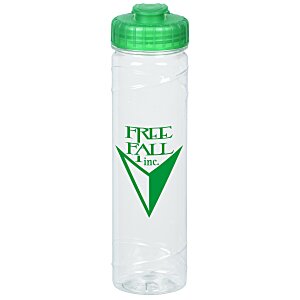 Refresh Cyclone Water Bottle with Flip Lid - 24 oz. - Clear - 24 hr Main Image