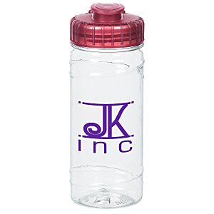 Refresh Cyclone Water Bottle with Flip Lid - 16 oz. - Clear - 24 hr Main Image