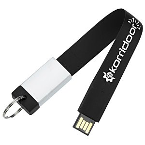 Loop USB Flash Drive Keychain - 2GB Main Image
