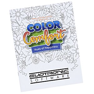 Color Comfort Grown Up Coloring Book - Hues of Happiness - 24 hr Main Image