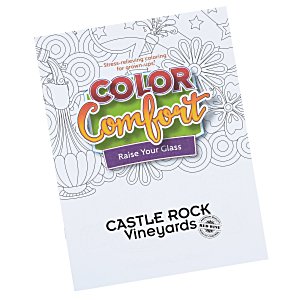 Color Comfort Grown Up Coloring Book - Raise Your Glass Main Image
