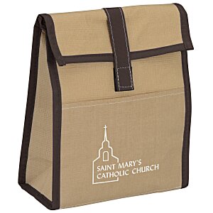 Woven Paper Lunch Bag Main Image