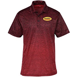 Ombre Heather Performance Polo Main Image