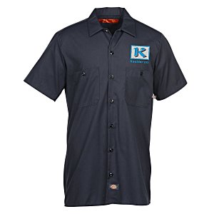 Dickies 4.25 oz. Industrial Short Sleeve Work Shirt - Men's Main Image