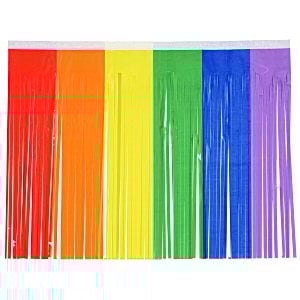 Celebration Fringe - 15" x 10' - Specialty - Rainbow Main Image