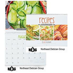 Recipes Made Simple Calendar Main Image