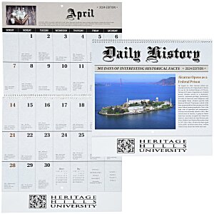 Daily History Calendar - Spiral Main Image