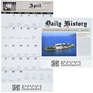 Daily History Calendar - Stapled Main Image