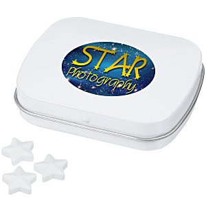 Mint Tin with Shaped Mints - Star Main Image