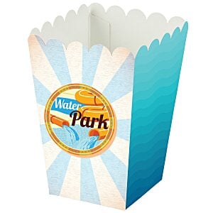 Scoop-Style Popcorn Box - Medium - Full Color Main Image