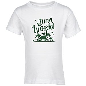 Bella+Canvas Crewneck T-Shirt - Toddler - White Main Image