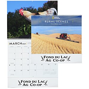 National Geographic Rural Scenes Calendar - 24 hr Main Image